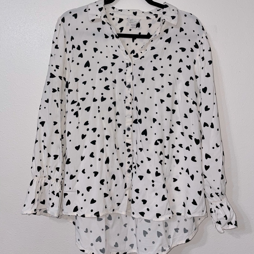 Est. 1946 Black & White Button Down